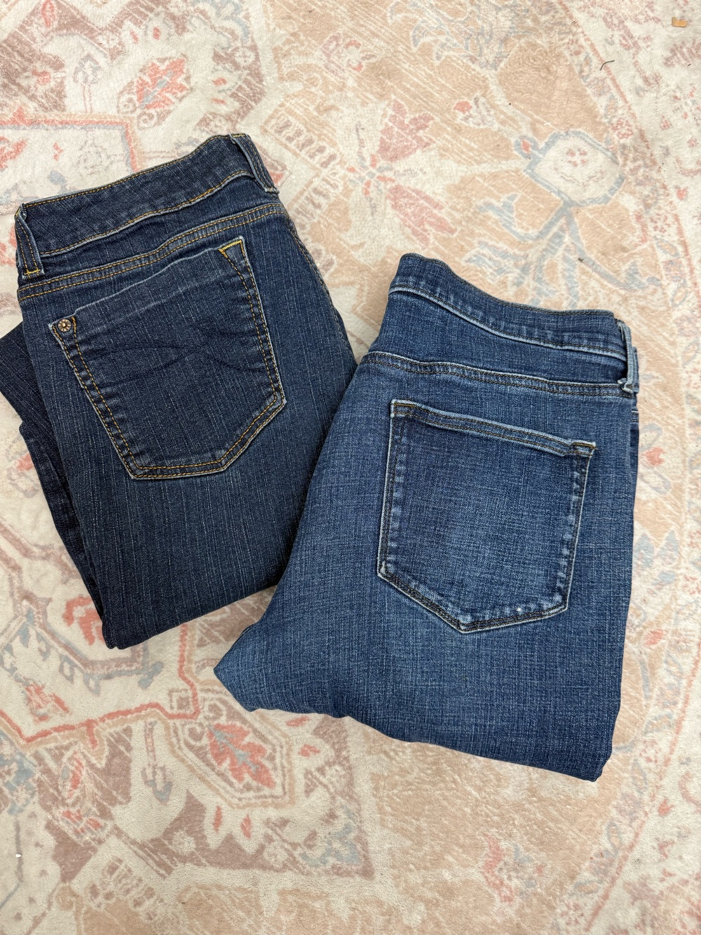 Blue Denim Jeans Bundle  - Straight Fit/ Short